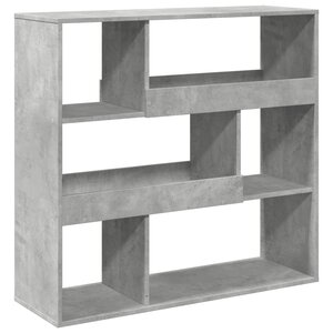 vidaXL Cloison de séparation gris béton bois d'ingénierie