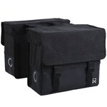Willex Sacoches de vélo 48 L Noir mat et noir