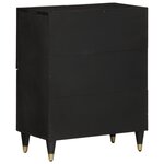vidaXL Armoire latérale 60x33x75 cm bois massif de manguier
