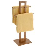 Bathroom Solutions Porte-serviettes Bambou 38x32 5x70 cm