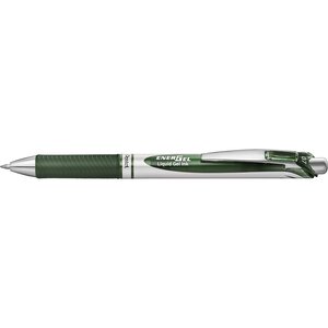 Stylo roller encre gel Energel BL77  vert olive PENTEL