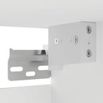 vidaXL Meubles TV muraux 2 Pièces Blanc 30 5x30x30 cm