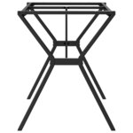 vidaXL Pieds de table à manger cadre en Y 120x60x73 cm acier
