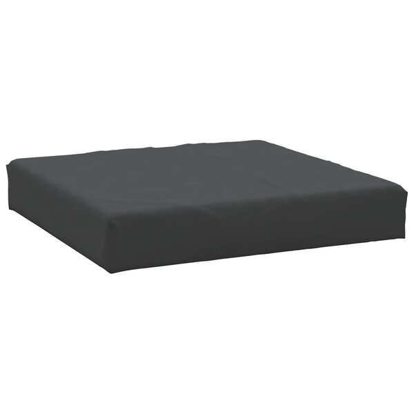 vidaXL Coussin de palette noir 60x60x6 cm tissu oxford