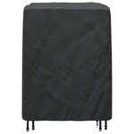vidaXL Housse pour mobilier d'extérieur Noir 116 x 100 x 120 cm 420D