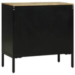 vidaXL Buffet Marron 70 x 35 x 70 cm Bois de manguier massif