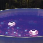 Bestway Lampe LED flottante pour piscine 14 cm transparent