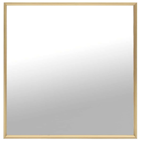 vidaXL Miroir Doré 60x60 cm