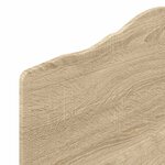 vidaXL Tête de lit Chêne Sonoma 100 cm Bois d'ingénierie
