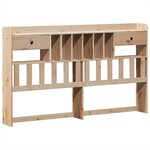 vidaXL Cadre de lit sans matelas 180x200 cm bois massif de pin