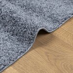vidaXL Tapis shaggy PAMPLONA poils longs moderne bleu 100x200 cm