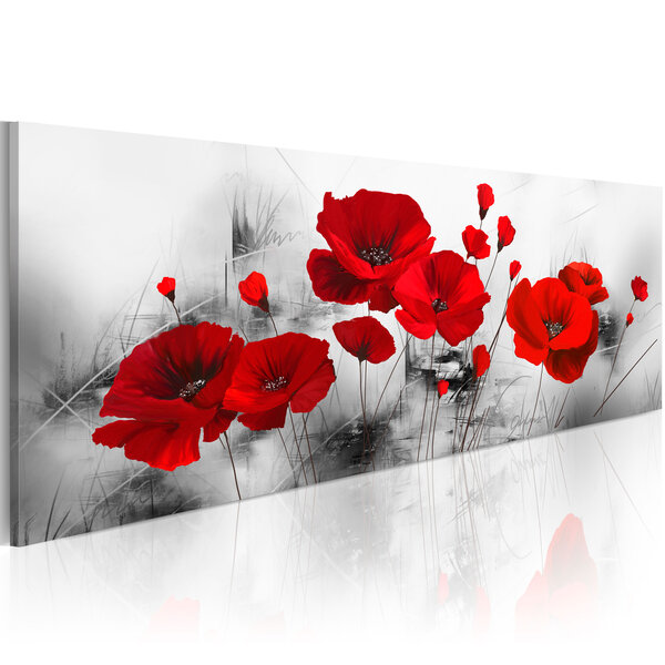Tableau - grey garden l x h en cm 150x50
