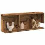vidaXL Armoire murale 80x20x30 cm vieux bois bois d'ingénierie