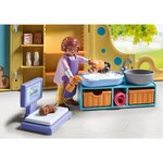 PLAYMOBIL 71743 - My Life Centre de soin canin avec 8 chiens et soigneur