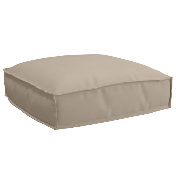 vidaXL Coussin de Palette Taupe pour siège 50x50x12 cm en Tissu Oxford
