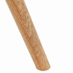 Ensemble de tables basses vidaXL en bois massif noyer et bois d'ingénierie
