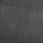 vidaXL Tapis IZA poils courts style scandinave anthracite 80x150 cm