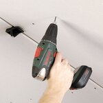 Wolfcraft kit pince de fixation pour plaques de plâtre 8 pièces 4040000