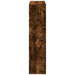 vidaXL Cloison de séparation chêne fumé100x33x135 cm bois d'ingénierie