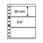Feuilles VARIO pour billets de banque à 3 poches