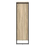 vidaXL Cabinet de salle de bain avec tiroir Sonoma 40 x 30 x 100 cm