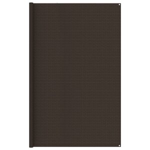 vidaXL Tapis de tente 300x600 cm Marron