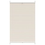 vidaXL Store plissé 80x125 cm Crème