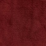 vidaXL Jeté Rouge Bordeaux 150 x 200 cm Toison
