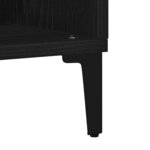vidaXL Buffet Chêne noir 57 x 35 x 70 cm Bois d'ingénierie