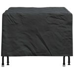 vidaXL Housse pour meubles Uni Noir 60 x 60 x 45 cm tissu