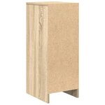 vidaXL Buffet chêne sonoma 29 5x34x76 cm bois d'ingénierie
