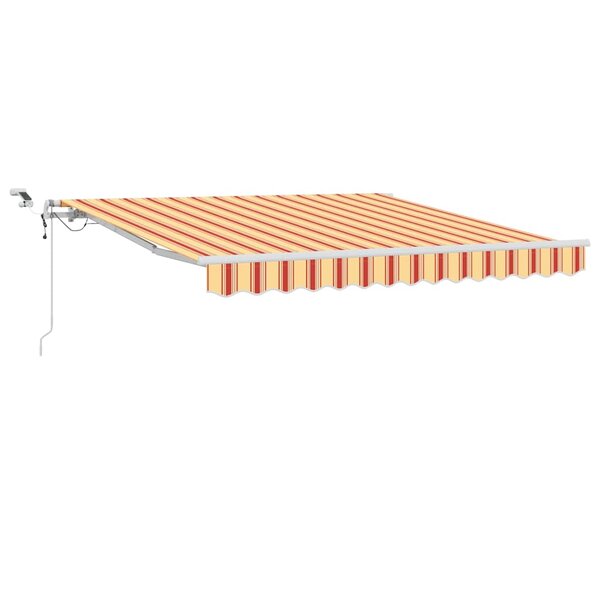 vidaXL Auvent Rétractable Jaune et Orange 300 x 250 cm