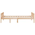 vidaXL Lit pour enfants sans matelas 75x190 cm bois de pin massif