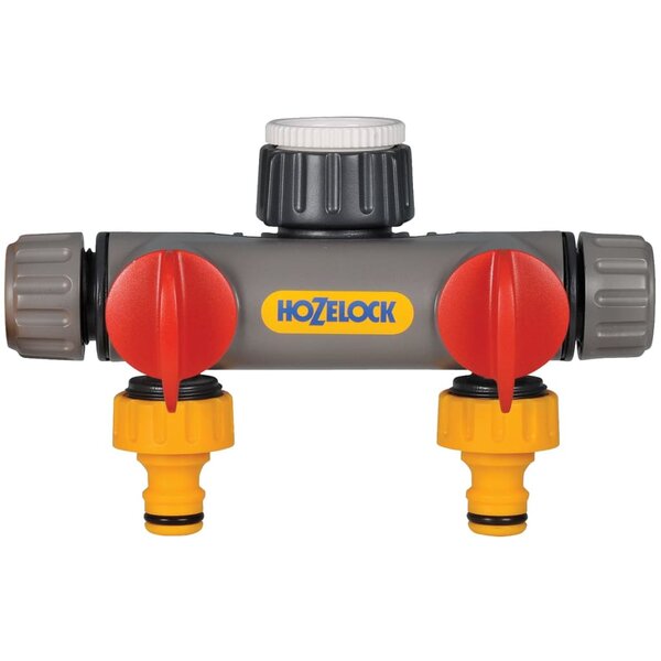 Hozelock Raccord de robinet à 2 voies