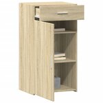vidaXL Buffet chêne sonoma 50x42 5x93 cm bois d'ingénierie