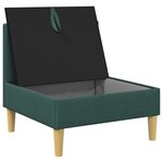 vidaXL Sofa avec rangement Tissu