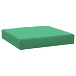 vidaXL Coussins de palette lot de 2 vert tissu oxford