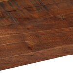 vidaXL Dessus de table 120x50x2 5cm rectangulaire bois massif récupéré