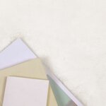 vidaXL Tapis en Fourrure Synthétique de Lapin Olite Crème 120 x 170 cm