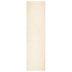 vidaXL Tapis doux à poils moyens et lavable HUARTE Crème 80 x 500 cm