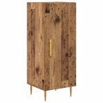 vidaXL Haut Armoire 2 Pièces Bois Ancien Bois d'ingénierie