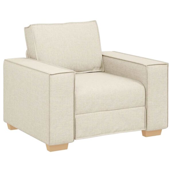 vidaXL Canapé Fauteuil Lin 60 cm