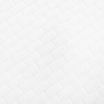 vidaXL Coussin de sommeil Blanc 60 x 40 x 14 5 cm