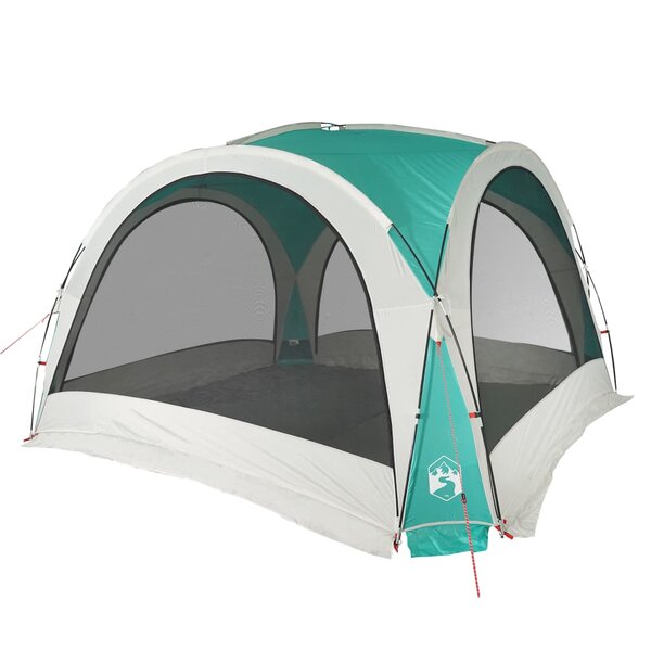 vidaXL Tente de réception vert imperméable