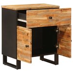 vidaXL Armoire de lit Marron 50 x 33 x 60 cm Bois de mangue massif