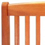 vidaXL Ensemble à manger d'extérieur pliable 7 Pièces Bois d'eucalyptus