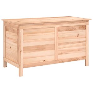 vidaXL Boîte à coussins d'extérieur 99x50x56 5 cm bois de sapin massif