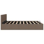 vidaXL Cadre de lit à rangement hydraulique sans matelas 180x200 cm