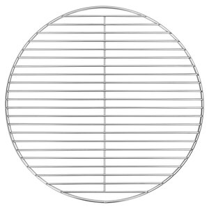 vidaXL Grille de BBQ Argent Ø43 cm Acier Inoxydable
