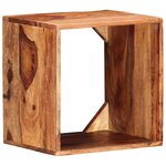 Vidaxl table d'appoint 40x30x40 cm bois solide
